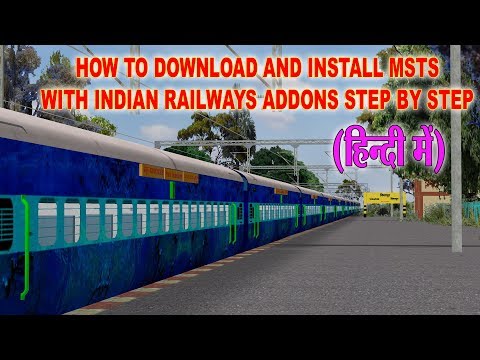 msts indian railways installation
